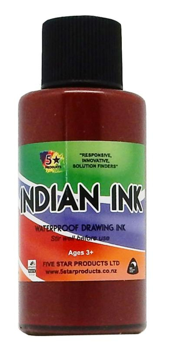 india ink red