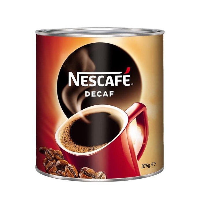 NESCAFE DECAF COFFEE 375G TIN