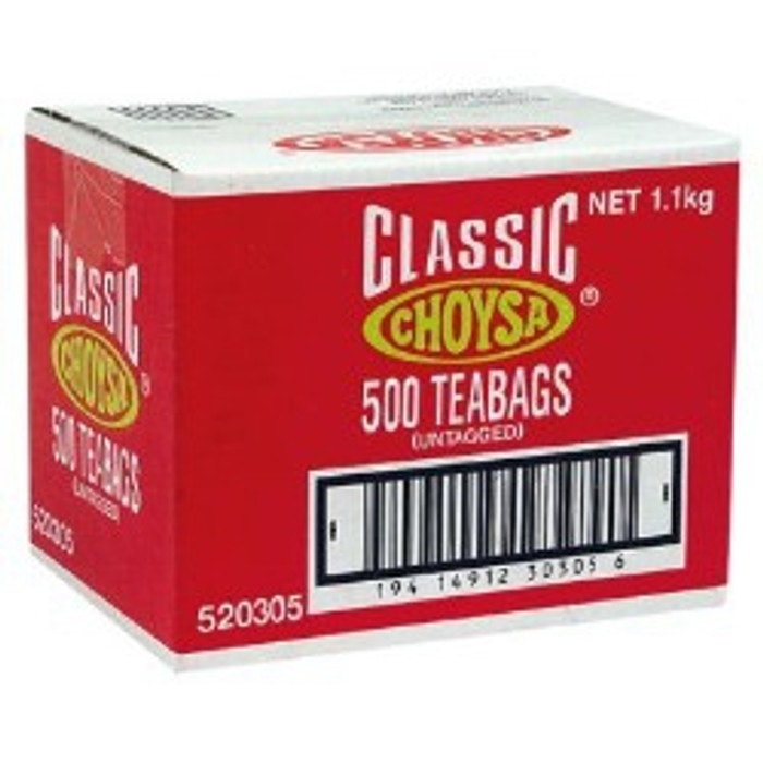 CHOYSA TEABAGS  *BOX 500*