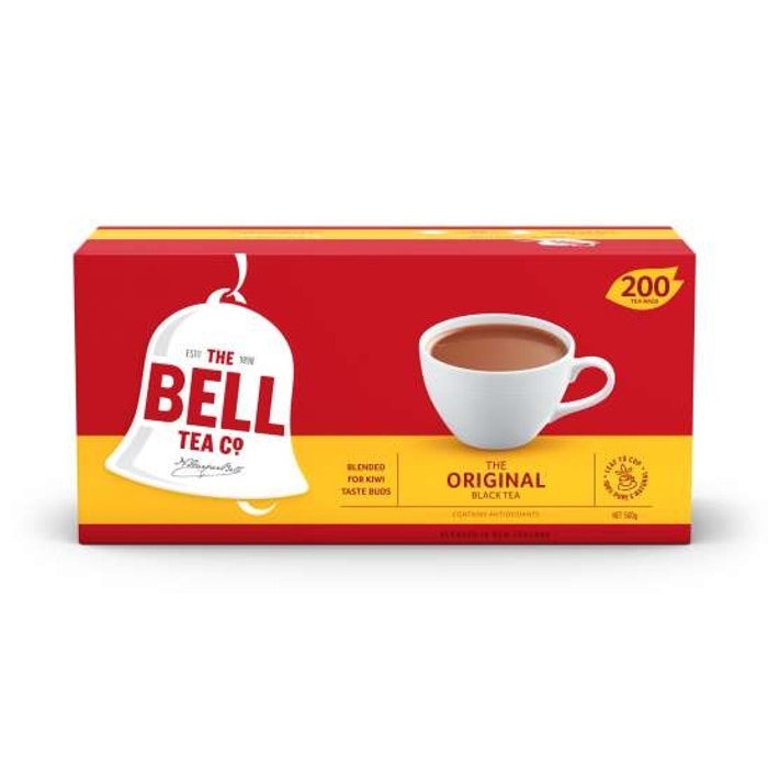 BELL ORIGINAL TEA BAGS, BOX 200