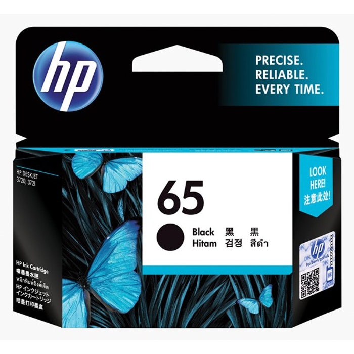 HP 65 BLACK INK N9K02AA