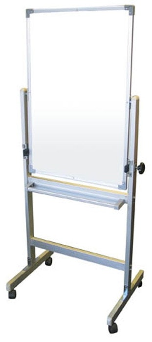 Verwijdering Buitenshuis verstoring MOBILE WHITEBOARD WITH STAND 2 PIECE 60 X 90CM - Qizzle