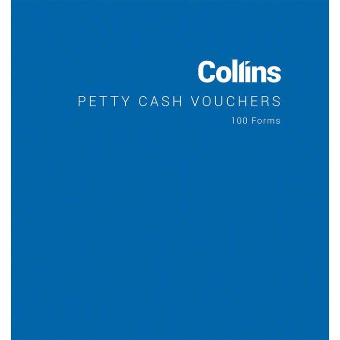 COLLINS PETTY CASH VOUCHER 100 LEAF